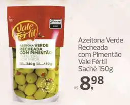 Supermercados Jau Serve Azeitona verde recheada com pimentão oferta