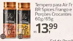 Supermercados Jau Serve Tempero para Air Fryer BR Spices Frango e Porções Crocantes oferta