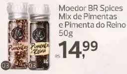 Supermercados Jau Serve Moedor br spices mix de pimentas e pimenta do reino oferta