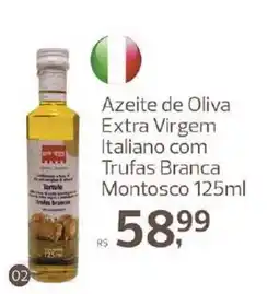 Supermercados Jau Serve Azeite de oliva extra virgem italiano com trufas branca oferta