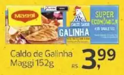 Supermercados Jau Serve Caldo de Galinha Maggi oferta