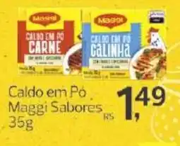 Supermercados Jau Serve Caldo em Pó Maggi Sabores oferta