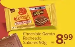Supermercados Jau Serve Chocolate garoto recheado oferta