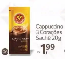 Supermercados Jau Serve Cappuccino 3 Corações oferta