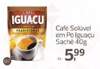 Supermercados Jau Serve Café Solúvel em Pó Iguacu Tradicional oferta
