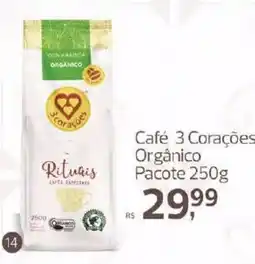 Supermercados Jau Serve Café 3 Corações oferta