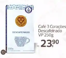 Supermercados Jau Serve Café 3 Corações Descafeinado oferta