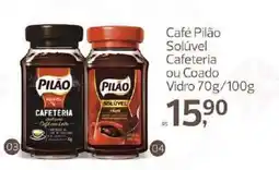 Supermercados Jau Serve Café Pilão Solúvel Cafeteria ou Coado oferta