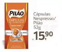 Supermercados Jau Serve Cápsulas Nespresso/ Pilão oferta