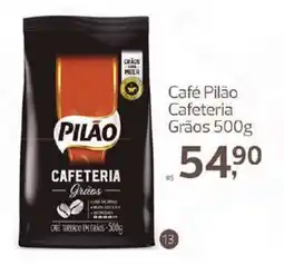 Supermercados Jau Serve Café Pilão Cafeteria Grãos oferta