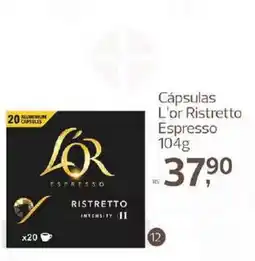 Supermercados Jau Serve Cápsulas l'or ristretto espresso oferta