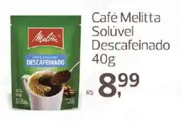 Supermercados Jau Serve Café Melitta Solúvel Descafeinado oferta