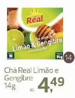 Supermercados Jau Serve Chá real limão e gengibre oferta