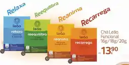 Supermercados Jau Serve Chá Leão Funcional oferta