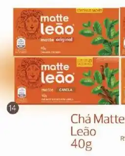 Supermercados Jau Serve Chá Matte Leão oferta