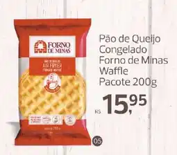 Supermercados Jau Serve Pão de Queijo Congelado Forno de Minas Waffle oferta