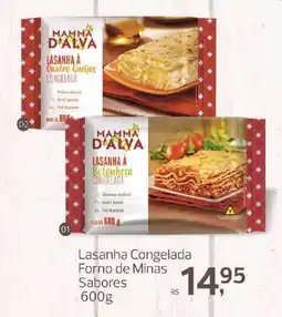 Supermercados Jau Serve Lasanha Congelada Forno de Minas Sabores oferta