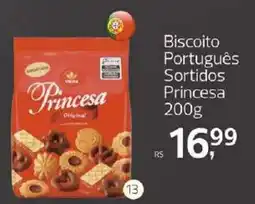 Supermercados Jau Serve Biscoito Português Sortidos Princesa Original oferta