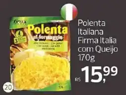 Supermercados Jau Serve Polenta italiana firma italia com queijo oferta