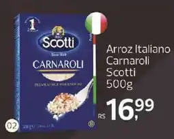 Supermercados Jau Serve Arroz Italiano Carnaroli Scotti oferta