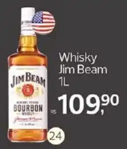 Supermercados Jau Serve Whisky jim beam oferta