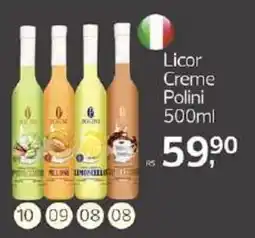 Supermercados Jau Serve Licor Creme Polini oferta