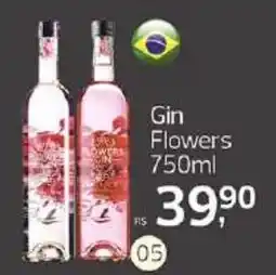 Supermercados Jau Serve Gin Flowers oferta