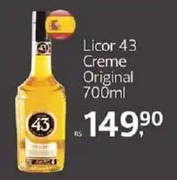 Supermercados Jau Serve Licor 43 Creme Original oferta