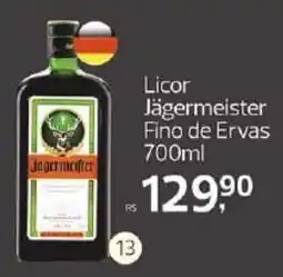 Supermercados Jau Serve Licor jägermeister fino de ervas oferta