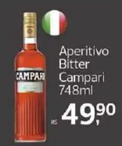Supermercados Jau Serve Aperitivo Bitter Campari oferta