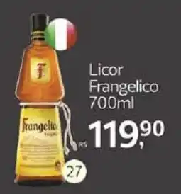 Supermercados Jau Serve Licor Frangelico oferta
