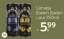 Supermercados Jau Serve Cerveja baden baden oferta