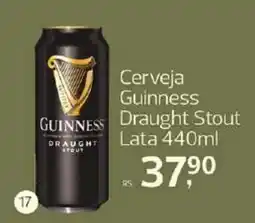 Supermercados Jau Serve Cerveja guinness draught stout oferta