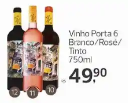 Supermercados Jau Serve Vinho Porta 6 Branco/Rosé/Tinto oferta