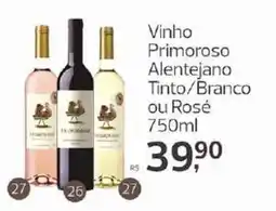 Supermercados Jau Serve Vinho Primoroso Alentejano Tinto/Branco ou Rosé oferta