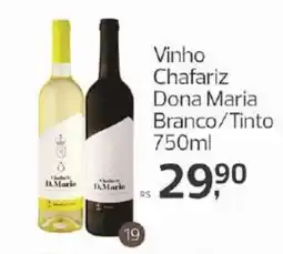 Supermercados Jau Serve Vinho Chafariz Dona Maria Branco/Tinto oferta