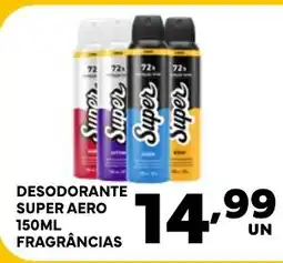 Rede Opa desodorante super aero fragrâncias oferta