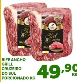 Rede Opa Bife ancho grill cruzeiro do sul porcionado oferta