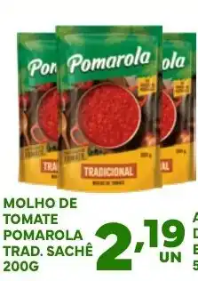 Rede Opa molho de tomate pomarola tradicional oferta