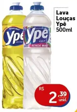Pires Lava Louças Ypê oferta