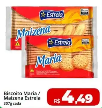 Biscoito maria / maizena estrela