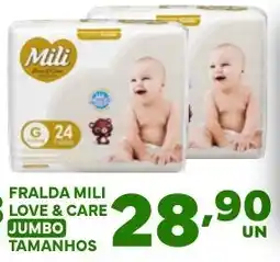 Rede Opa fralda mili love & care oferta