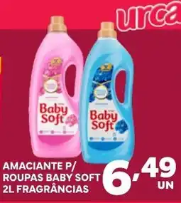 Rede Opa Amaciante p/ roupas baby soft fragrâncias oferta