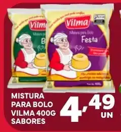 Rede Opa mistura para bolo vilma 400g sabores oferta