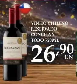 Rede Opa Vinho chileno reservado concha y toro oferta