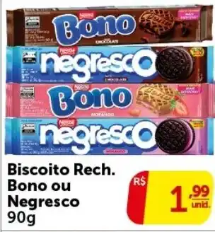 Pires Biscoito Rech. Bono ou Negresco oferta