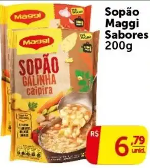 Pires Sopão Maggi Sabores oferta