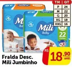 Pires Fralda desc. mili jumbinho oferta