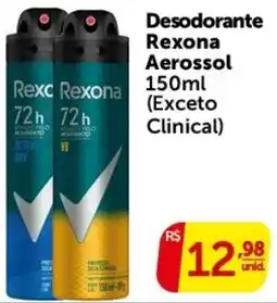 Pires Desodorante Rexona Aerossol (Exceto Clinical) oferta