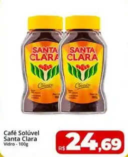 Rebouças Supermercados Café Solúvel Santa Clara oferta